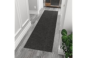 Ottomanson Solid Design Non-Slip 3x10 Indoor/Outdoor Runner Rug