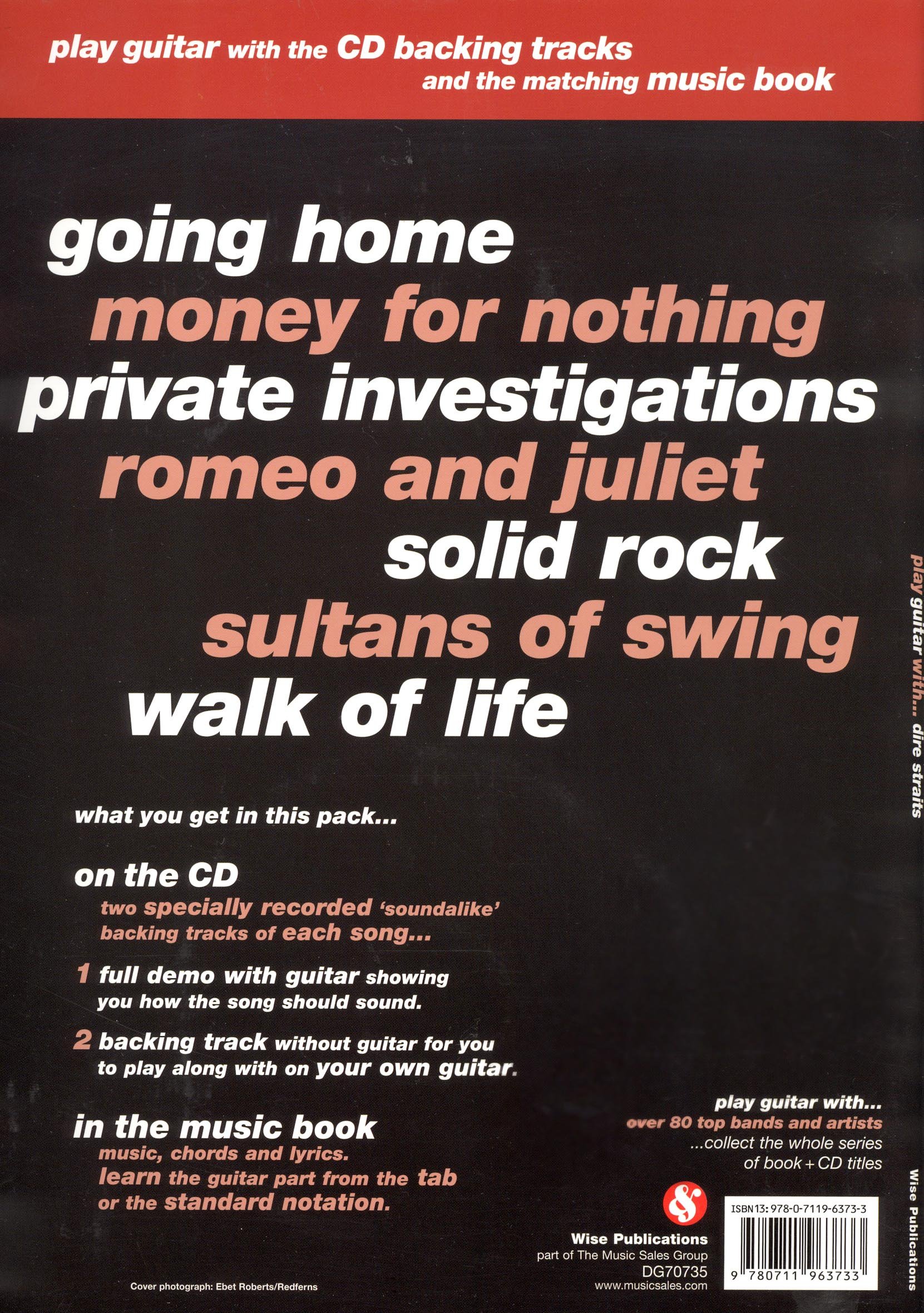Partition : Play Guitar With Dire Straits Book & CD