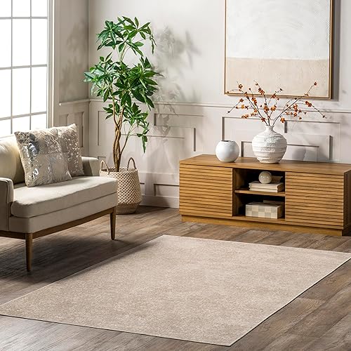 Miniatura 9 de nuLOOM Alfombra Elspeth Casual Faded lavable a máquina, 7 x 9, naranja