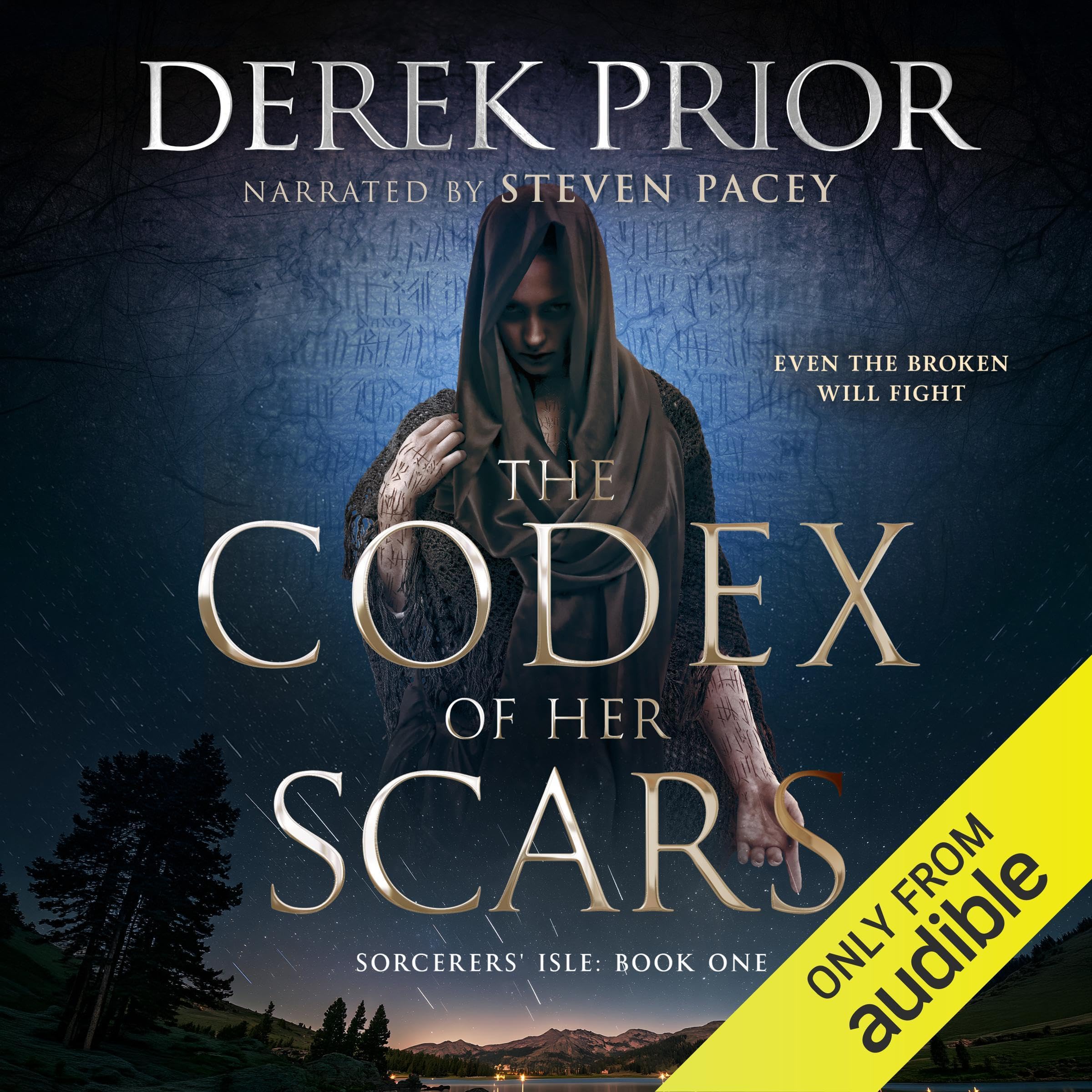 Cover art for The Codex of Her Scars (Sorcerers' Isle, Book 1)