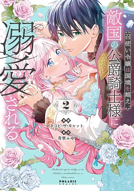 召使い令嬢は国境を越え、敵国の公爵騎士様に溺愛される（２）の表紙イラスト