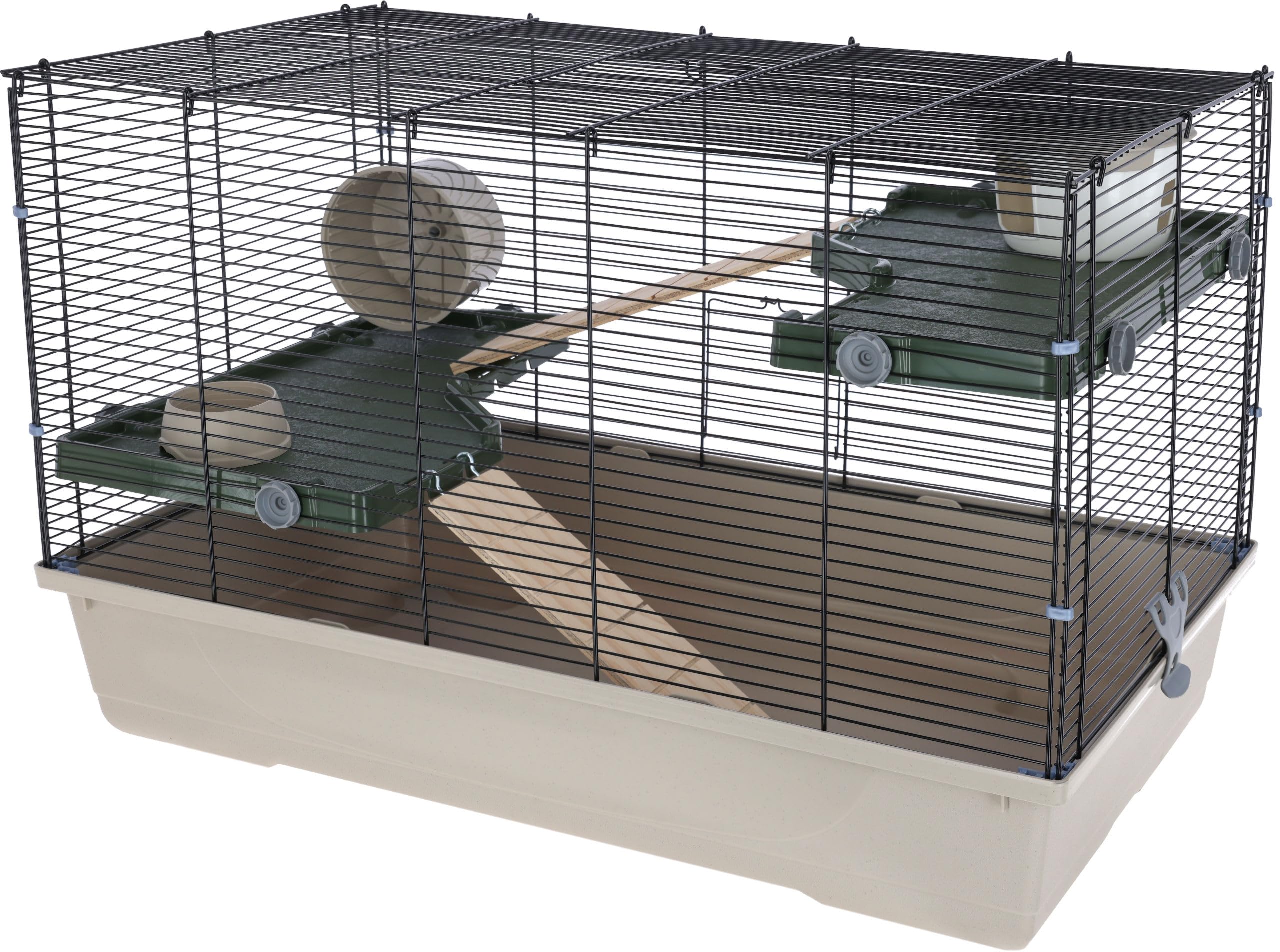 MPS - Cage PTS Animaux Flat Nature 80 x 45 x 53 cm