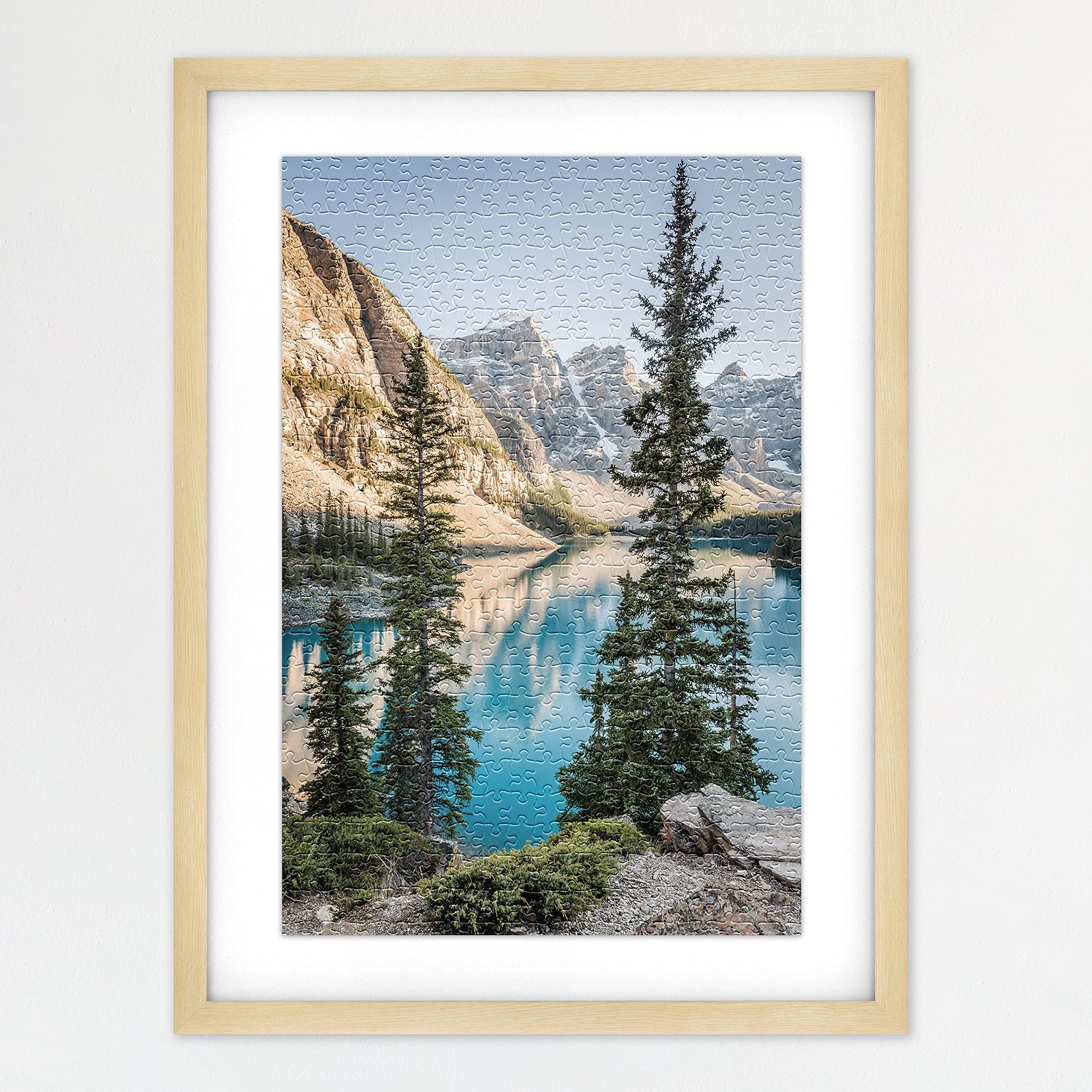 Funwares 20 x 27 Puzzle Frame Easy Assembly, Sleek