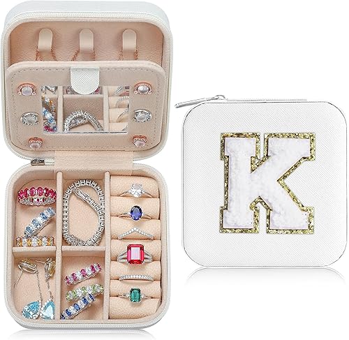 Parima Regalo para mujer Regalo de cumpleaños personalizado para mujer y ella, regalos de viaje, regalos pequeños, bonitos joyeros de viaje, caja