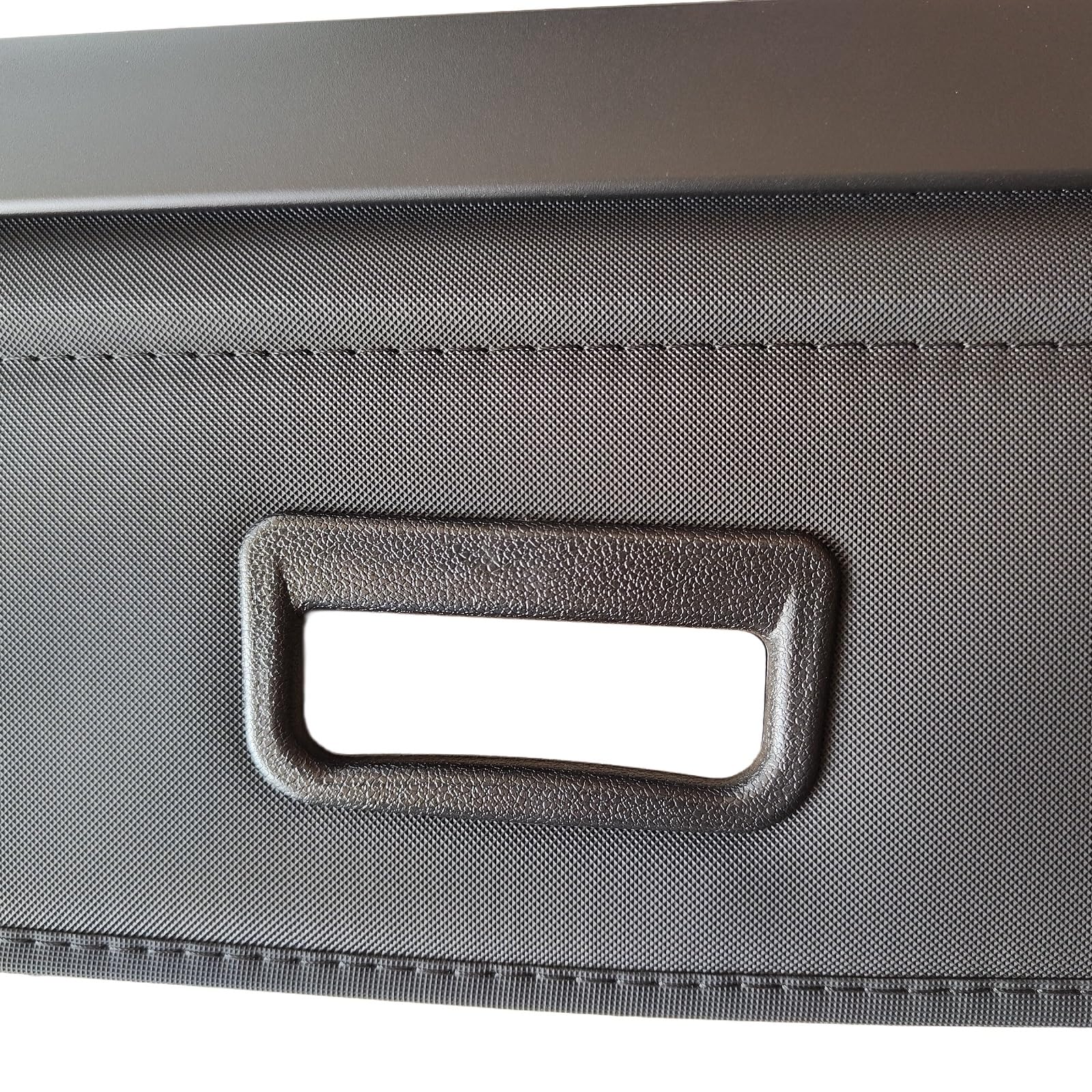 GEPCO Laderaumabdeckung Rollo kompatibel mit Audi Q3 (8U) 2011-2018 Kofferraumabdeckung Schwarz OEM 8U0863553