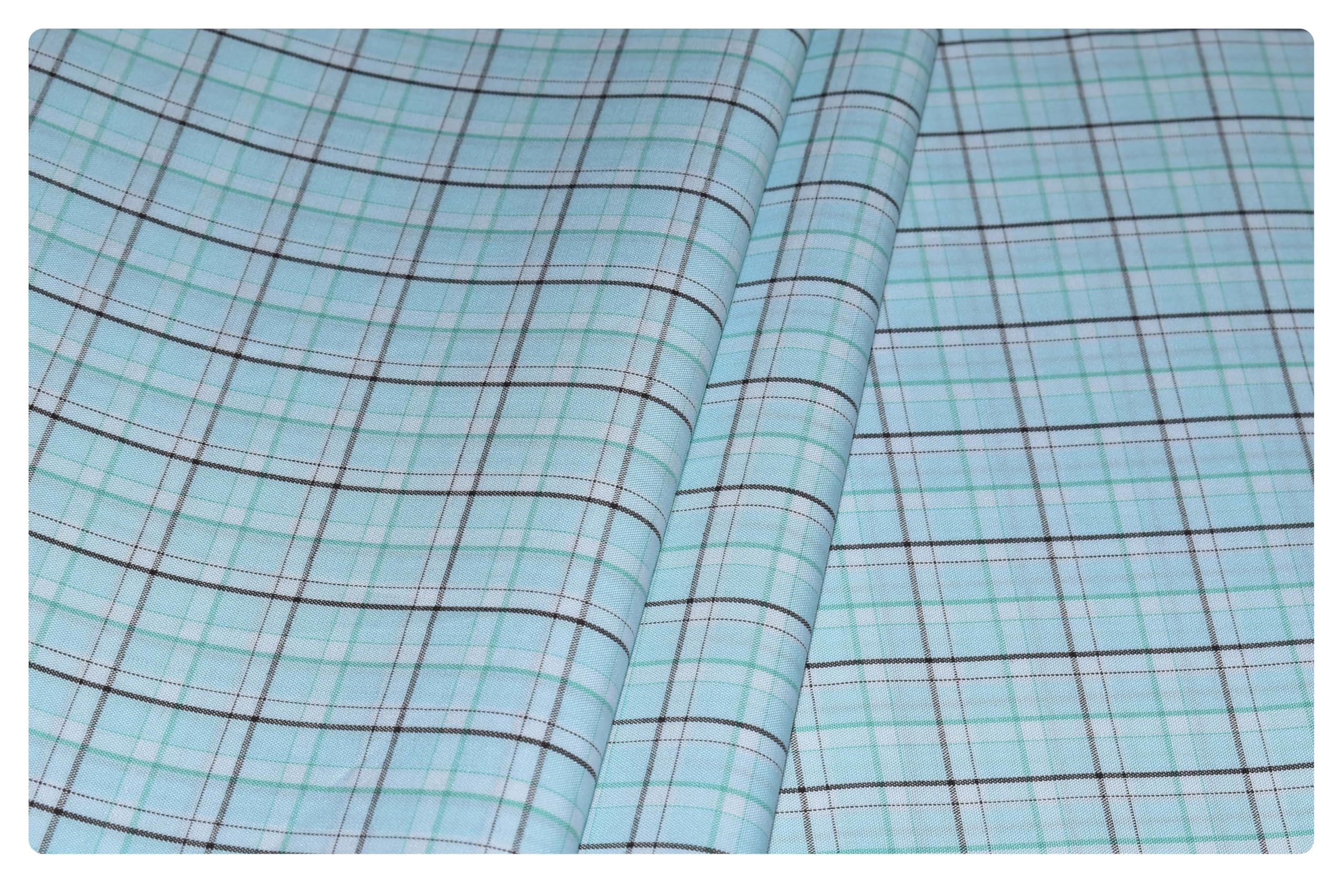 arvind Men's Pure Cotton Self Design Unstitched Shirt Fabric (GM19V2, Free Size) (GM09)-picture-39