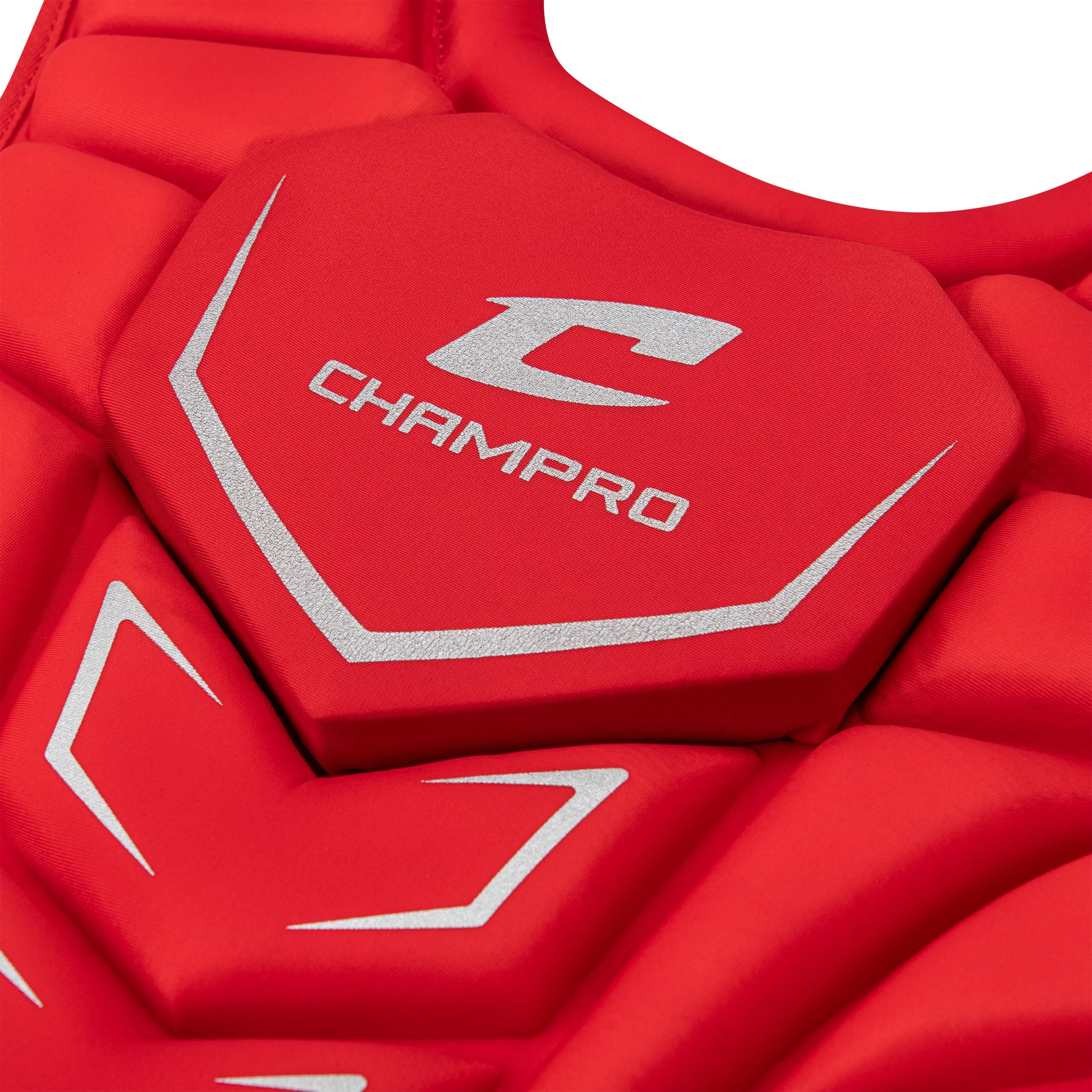 Protection Thoracique Champro Optimus MVP Plus - Taille 15 Longueurs, Couleur écarlate, D'occasion