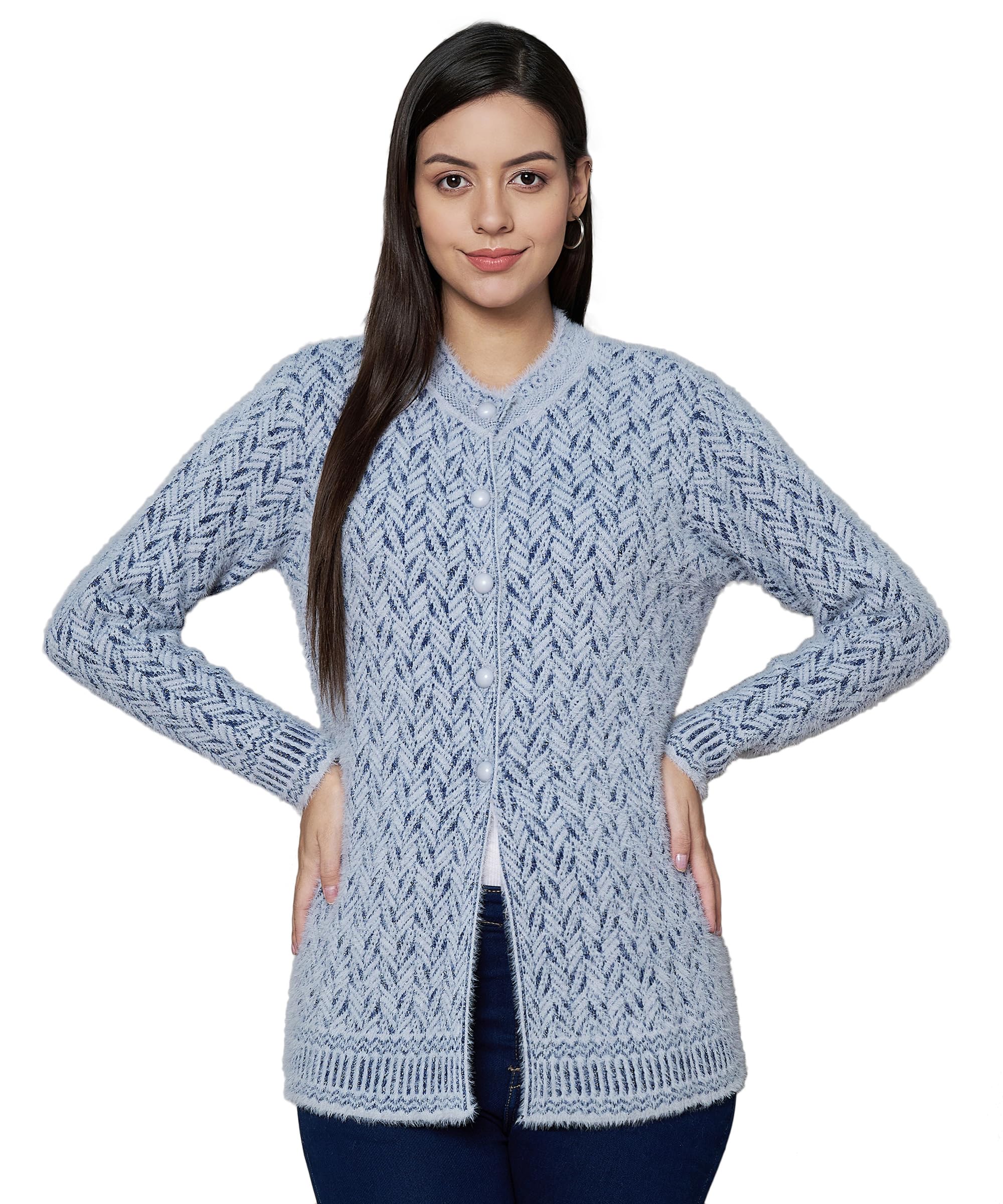 ekools Winter wear Cardigans Sweater for Women-picture-12