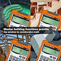Vista 4 de Calculated Industries 4065 Construction Master Pro Advanced Construction Math Calculadora de fracciones de pies y pulgadas para contratistas