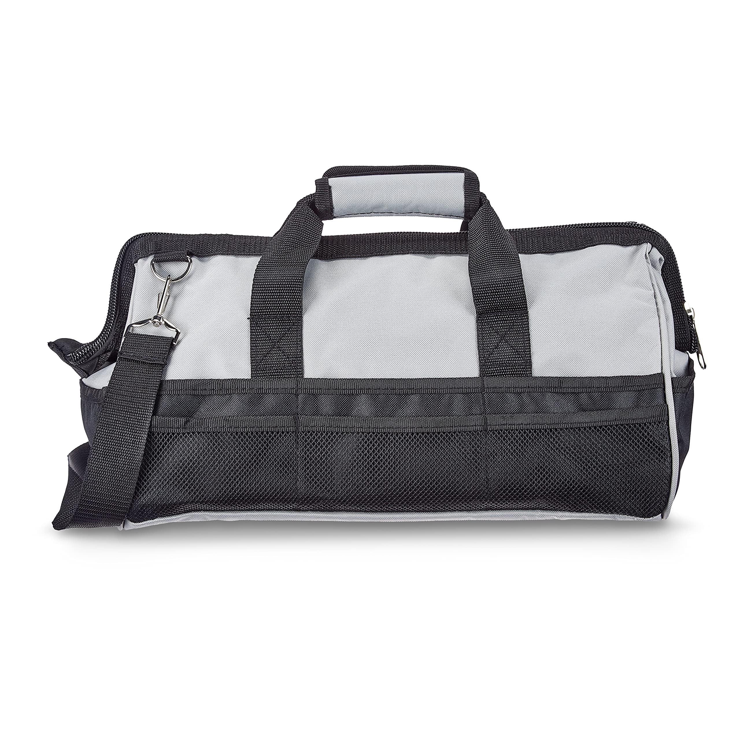 Amazon Basics Sac à outils, 40.6 cm, Gris,noir