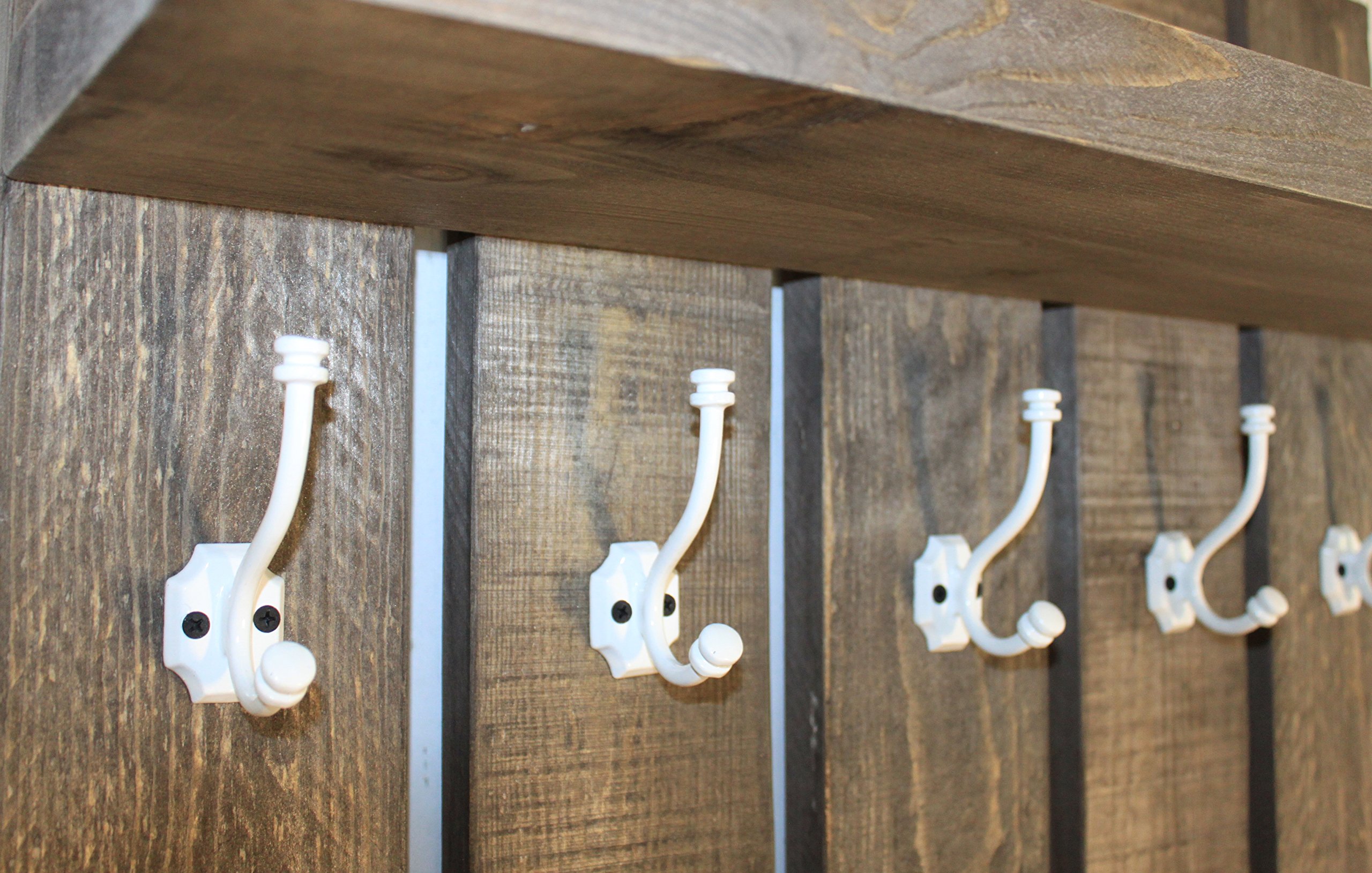 Appendiabiti Da Parete In Legno A Forma Di Uccello – 7 Ganci, Stile Country, Per Ingresso E Camera Da Letto (70 Cm)