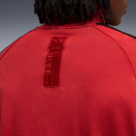 PUMA Mens Scuderia Ferrari T7 Jacket - Red M