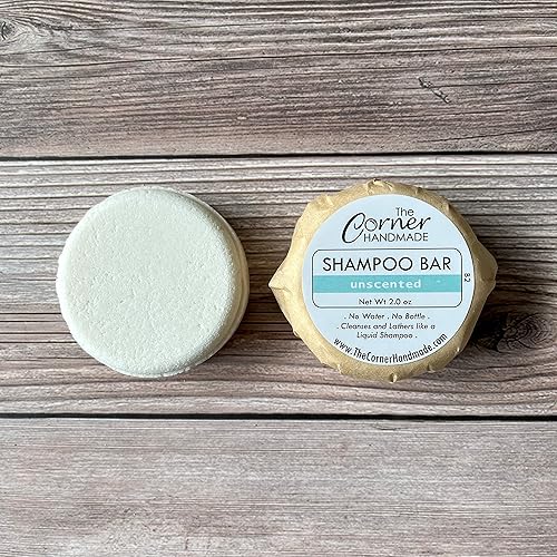 Miniatura 5 de Barra de champú, champú sólido para todo tipo de cabello, ecológico y sostenible, sin perfume