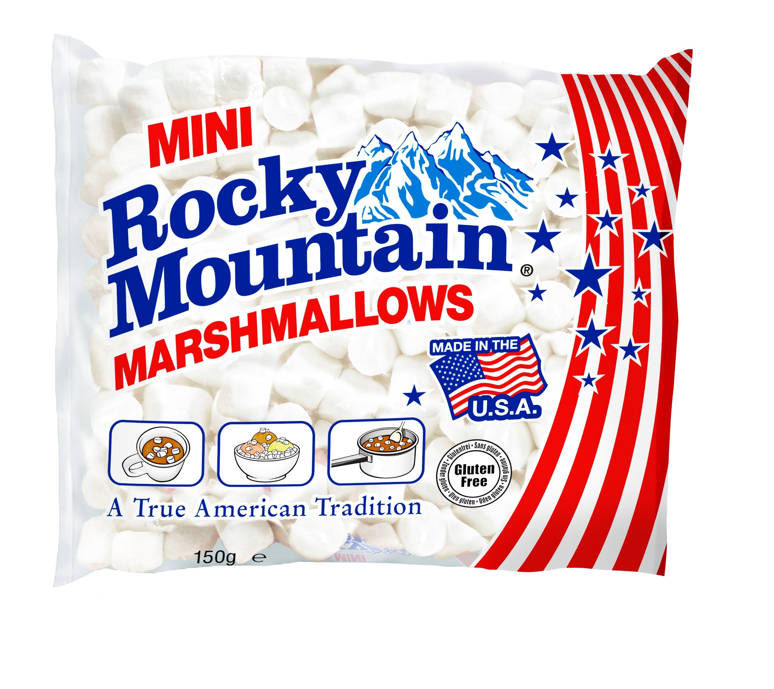 Rocky Mountain Mini Marshmallows Blancs 150G