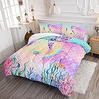 Vista 146 de Black Blue Butterfly Comforter Set for Girls Women,Boho Butterfly Sun and Moon Mandala Printed Bedding Set with 2 Pillowcases(Black Blue Twin)
