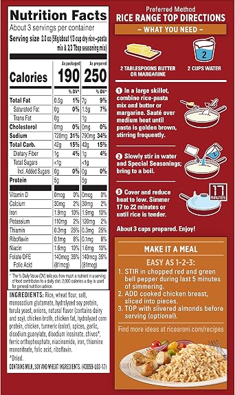 Rice-a-Roni Rice Pilaf (Pack of 2)