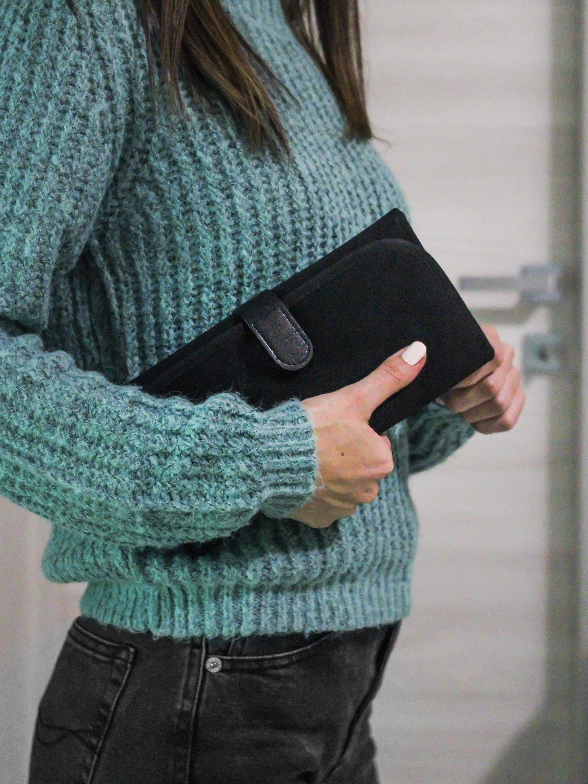 Pocket. Caso. Conservazione di neoprene. Bagagli. Borsa. Borsa protettiva per 8 filtri. Per filtri con diametro fino a 82 mm. Per tutti i filtri fotografici