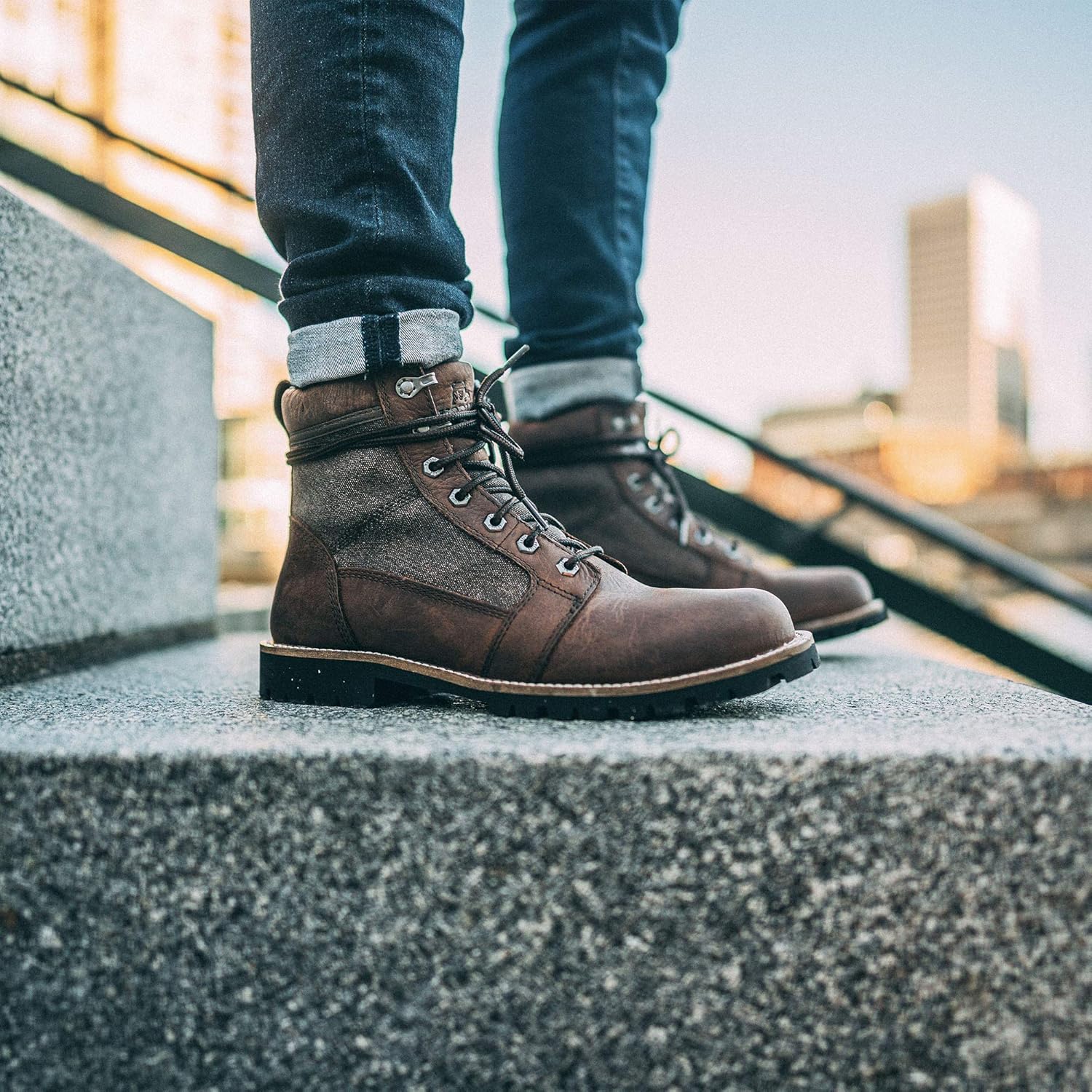 Kodiak Men's Thane Waterproof Lifestyle Boot 10 Gold