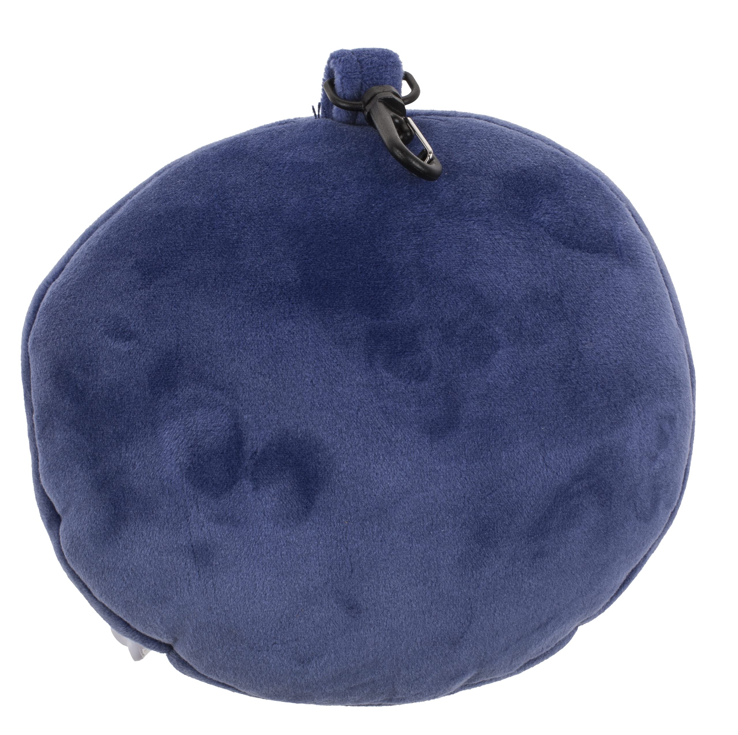 CUSCINO DA VIAGGIO CON MASCHERA PUG CARLINO