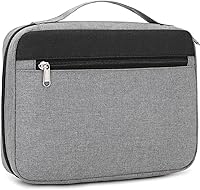 Vista 9 de JIANYA Funda para la Biblia para mujer, fundas de Biblia de leopardo para mujer, con asa y bolsillo con cremallera