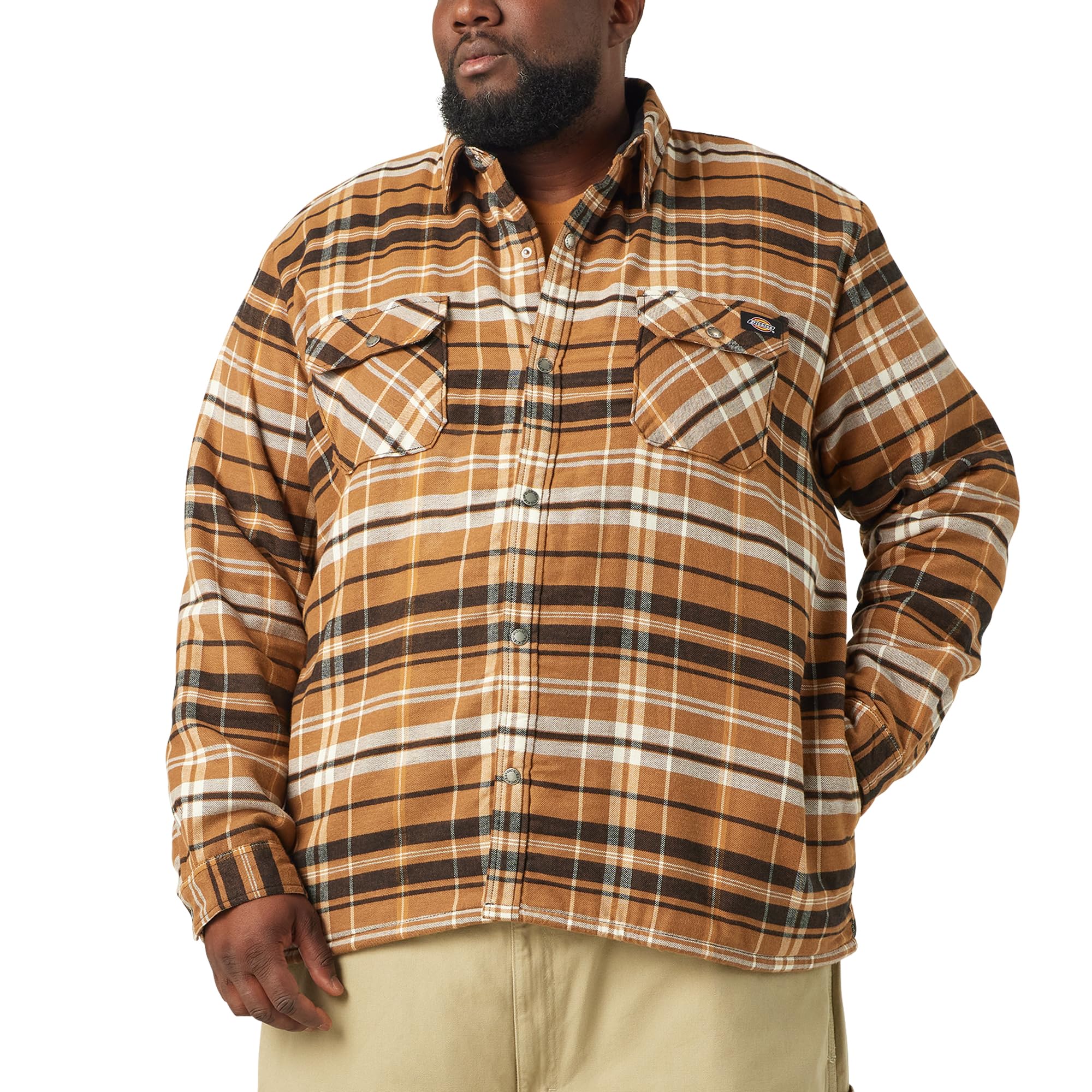 Fleece Lined Flannel Dickies Flannel Coat Dickies Fleece Lined
