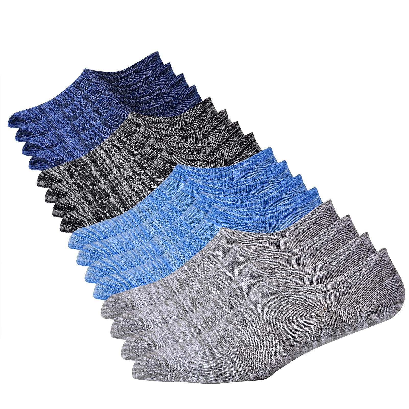 Mens No Show Socks Cotton Low Cut Ankle Short Casual Socks Men With Grips