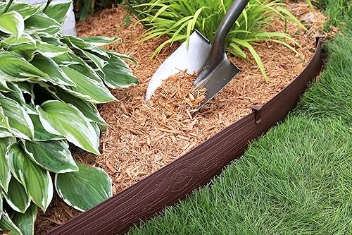 Miniatura 6 de MASTER MARK Tabla de terraza borde en espiral de paisaje barrera de césped tabla de doblar cama de flores bordes de jardín de verduras de 5 pulgadas