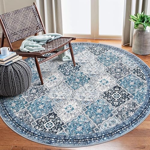 Miniatura 64 de KILOCOCO Alfombra marroquí supersuave de 2 x 3 pies, alfombra de entrada para interiores, vintage, lavable, antideslizante, alfombra de lana Beige