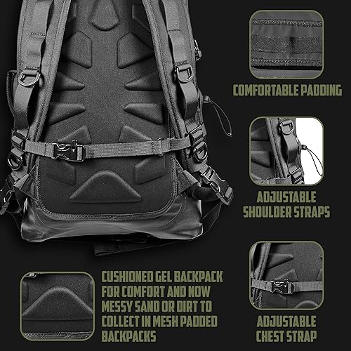 Miniatura 4 de FIELDCRAFT Wayfarer - Mochila impermeable enrollable para actividades al aire libre, deportes acuáticos, kayak, canotaje, campamento, senderismo,