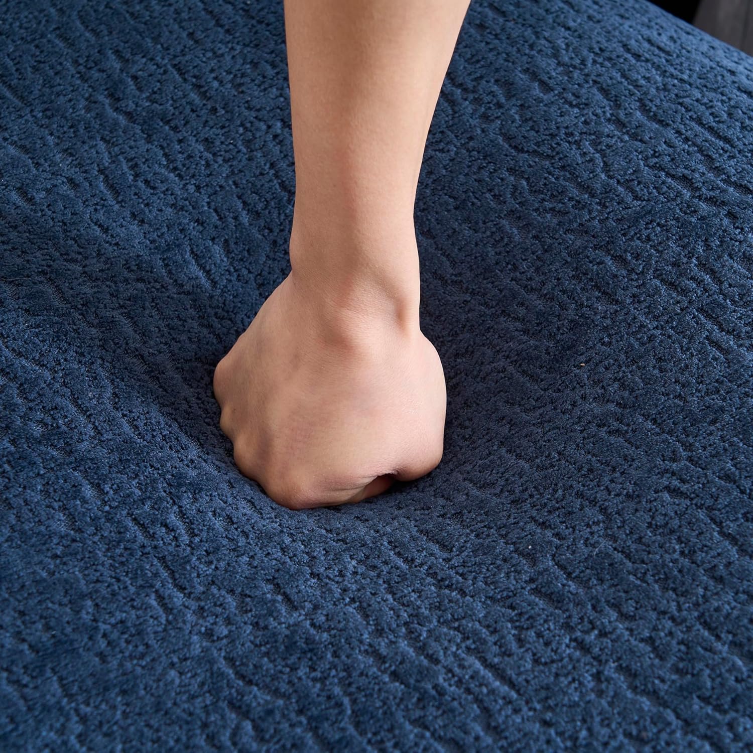 Beitix 98.8" L-Shaped Sectional Sofa with Chaise Lounge&Pillows, 3-Seater Modular Chenille Sleeper Couch, Oversized Plush Cloud Sofa, 30D High-Density Sponge Heavy Capacity Floor Bed, Blue