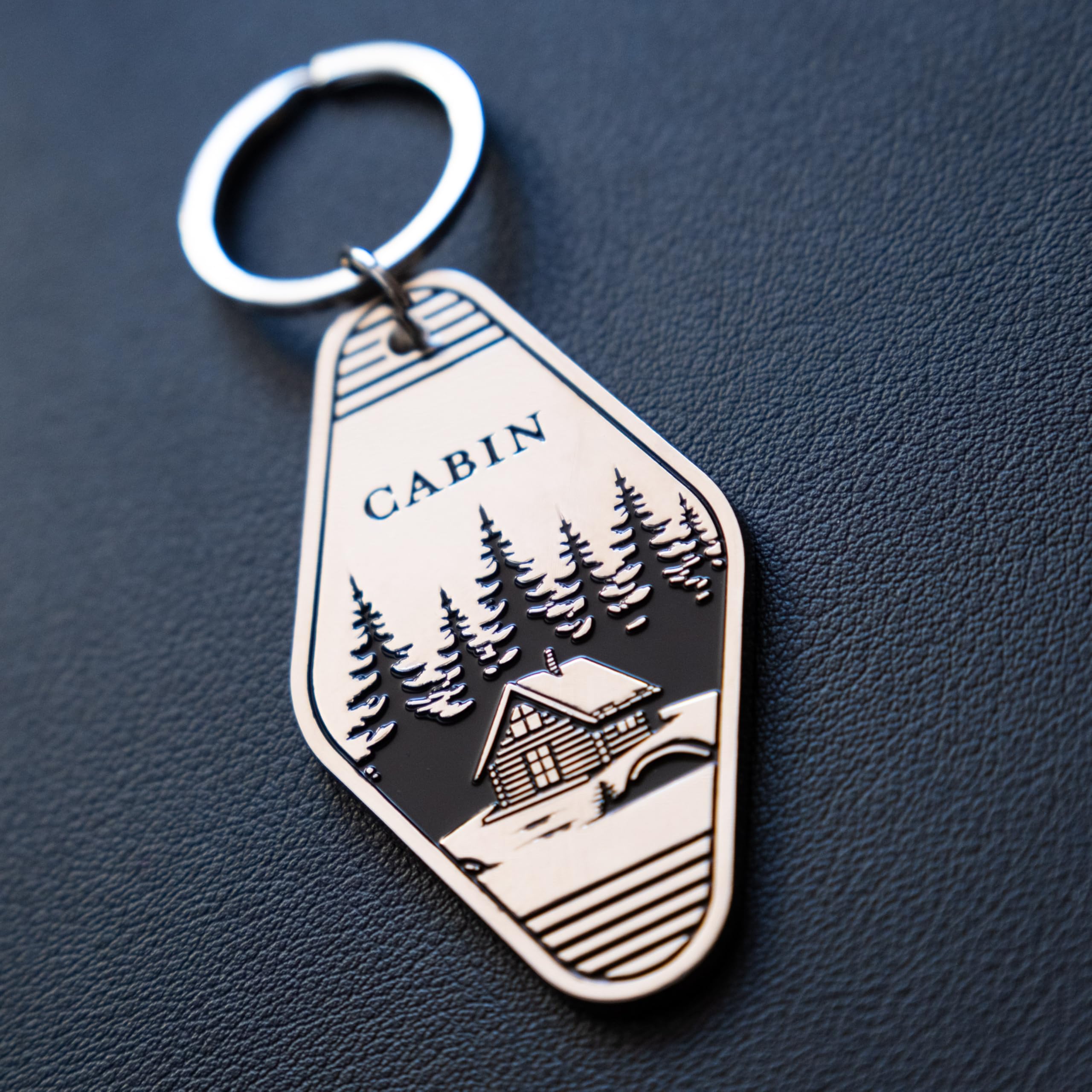 Vacation Home Keychain - Metal Key Chain