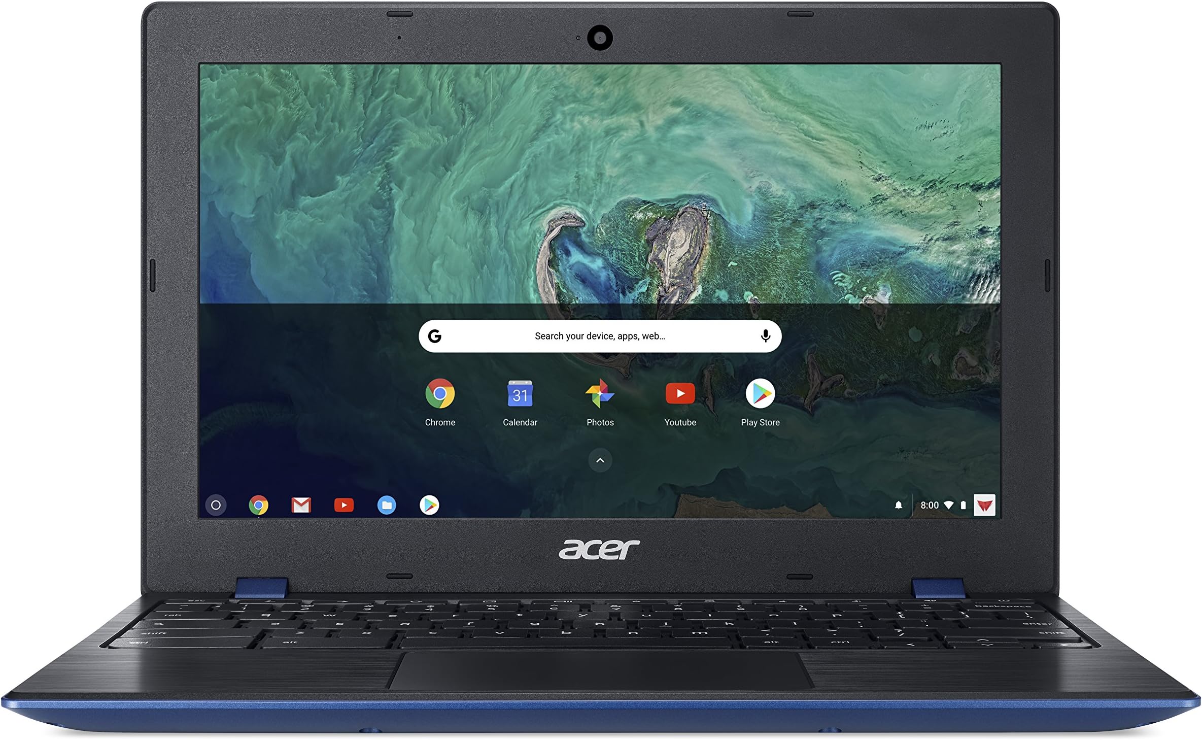 Acer Chromebook 11 CB311-8HT - (Intel Celeron N3450, 4GB RAM, 32GB eMMC, 11.6 inch HD Touchscreen Display, Google Chrome OS, Blue)