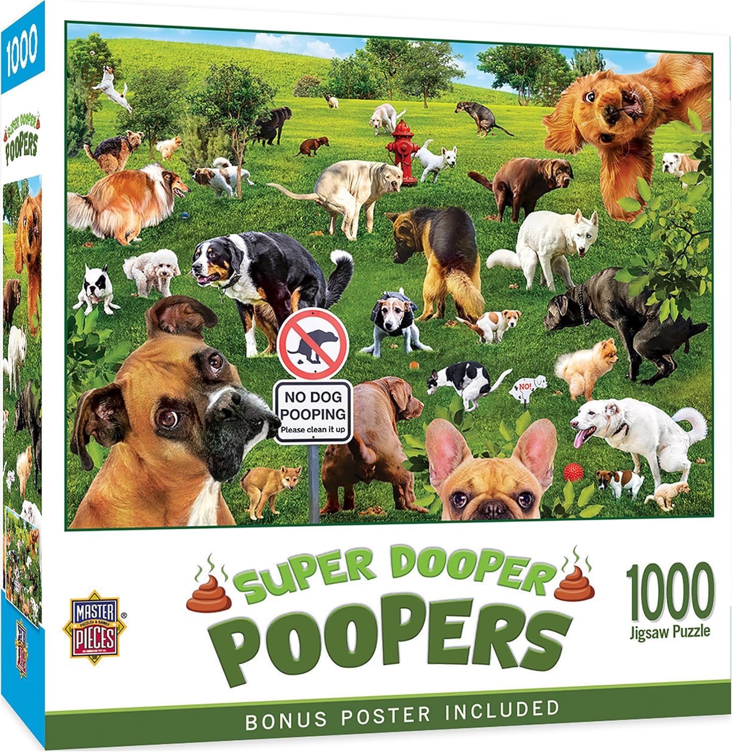 MasterPieces 1000 Piece Jigsaw Puzzle for Adults, Family, Or Youth - Super Dooper - 19.25"x26.75"