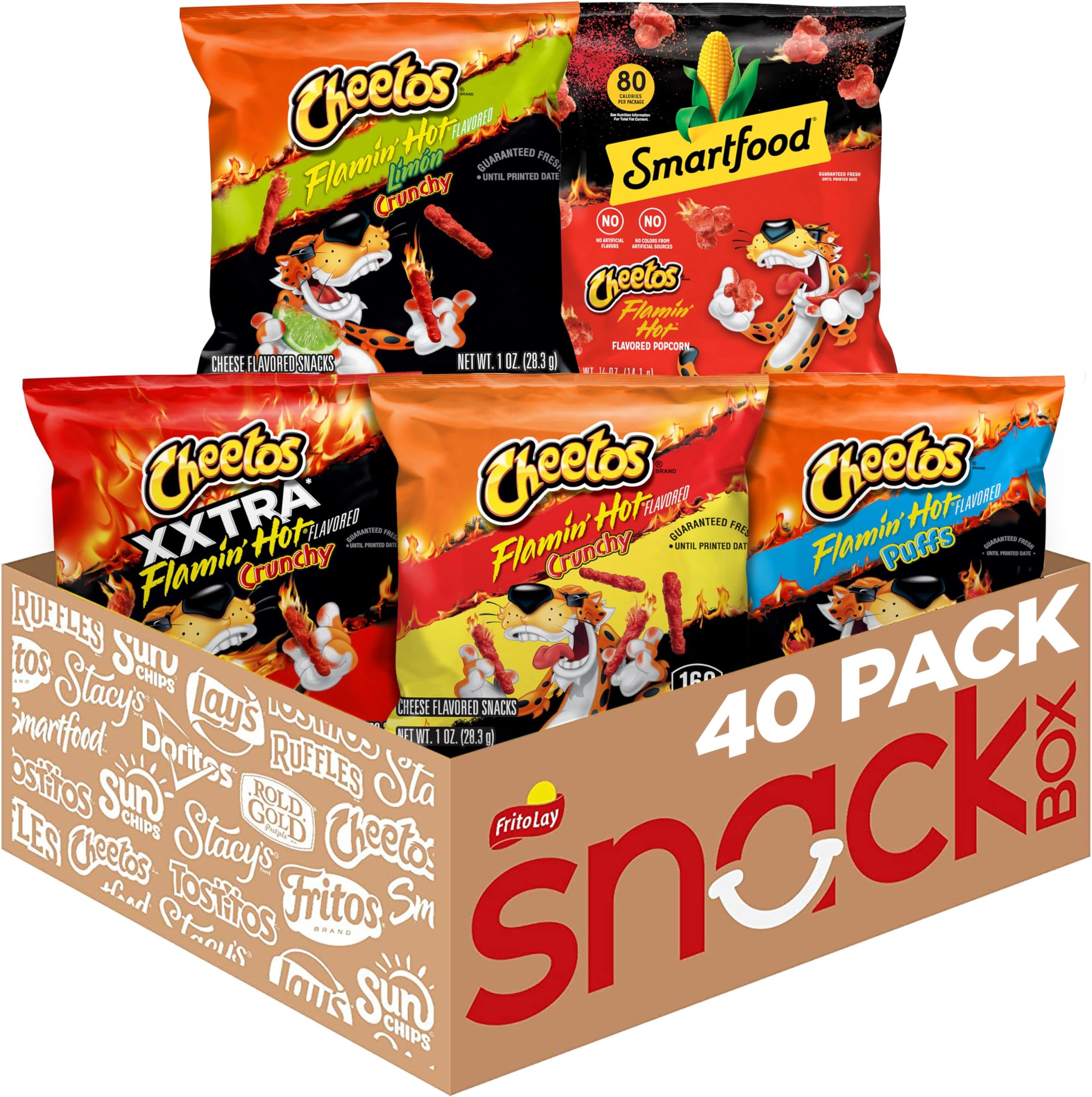 Flamin' Hot Variety Pack, 40 Count
