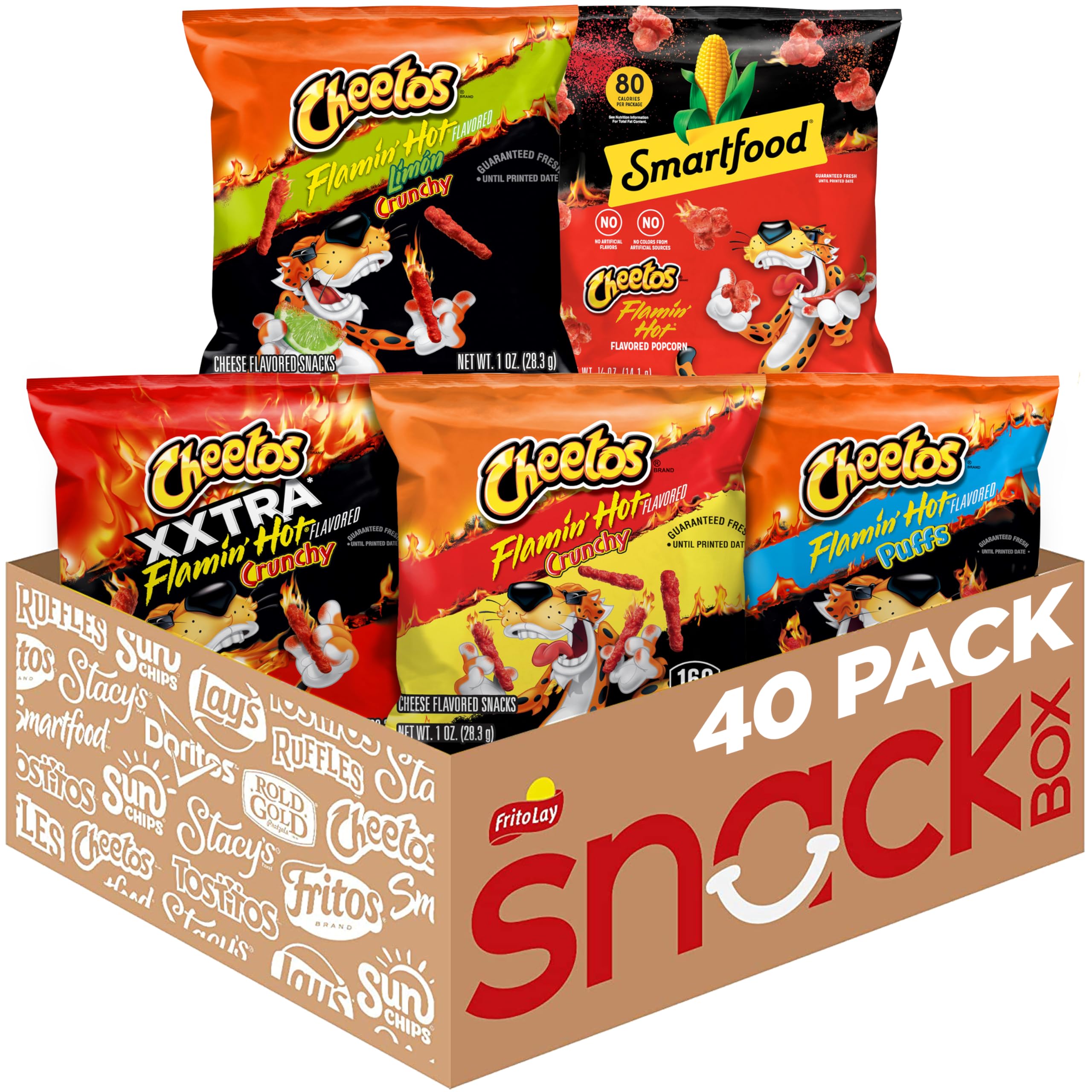 Amazon.com : Cheetos Cheese Flavored Snacks, Flamin' Hot Mix