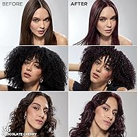 Vista 155 de L'Oreal Paris Feria Tinte permanente brillante multifacético, 721 Dusty Mauve, paquete de 1 10 negro azabache (negro más negro)