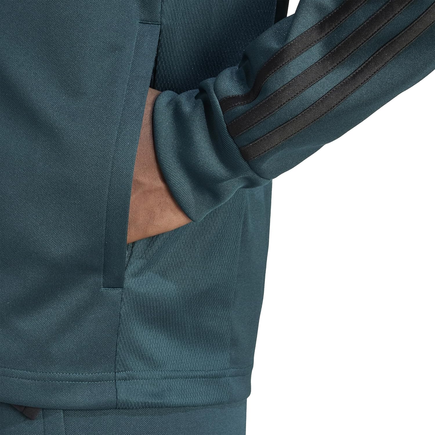 adidas mens Sereno Cut 3-stripes Slim Track Jacket - Image 3