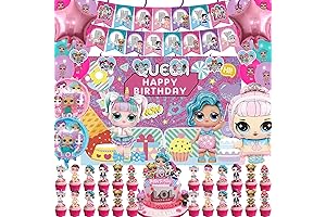 62 Pcs L.O.L Surprise Party Supplies for the Perfect Birthday Bash