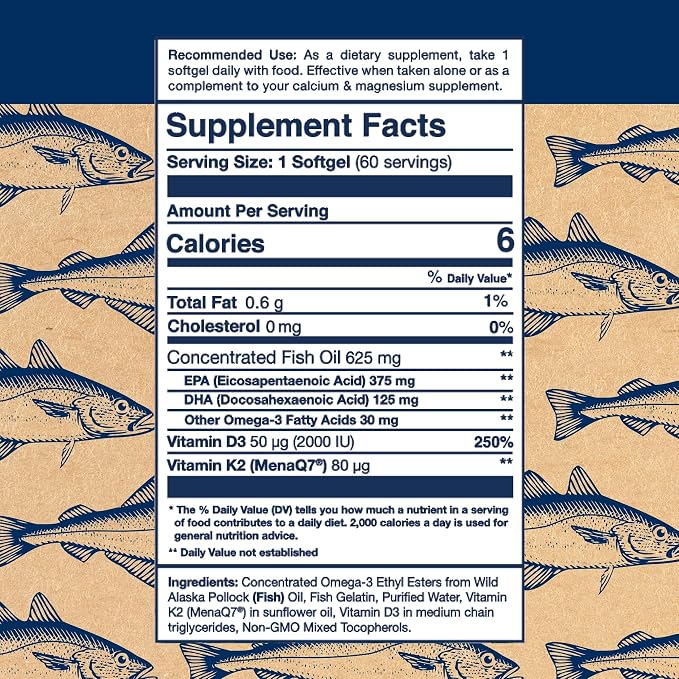 Omega-3 with K2 & D3