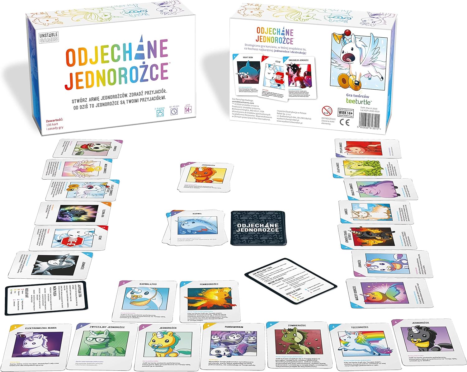 Rebel Unicorn Board Game