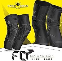 Vista 3 de Bunkerkings Fly Compression Rodilleras - Negro