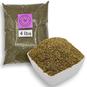4 lbs Dried Thyme Leaves Bulk - Despensa Colombiana 64 oz - Tomillo - Thyme Spice for Cooking