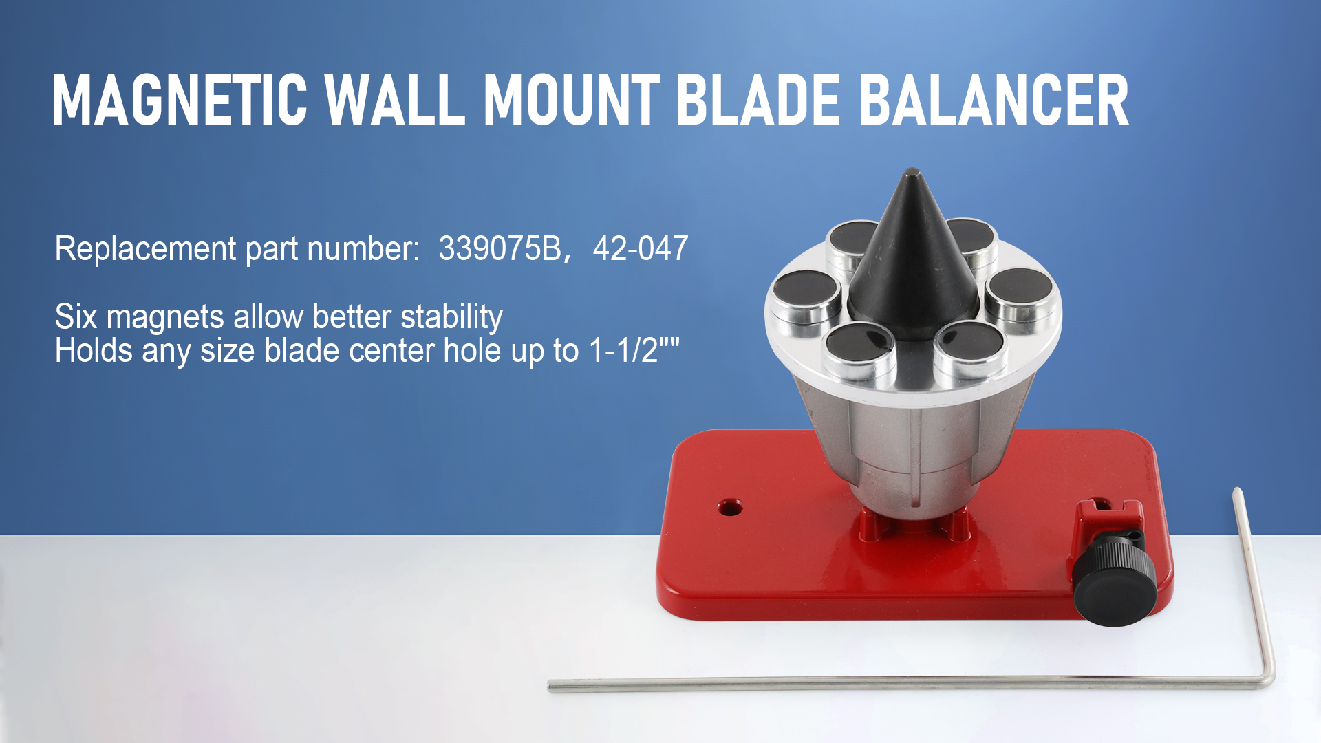 Amazon.com : LDMINDA Magnetic Wall Mount Blade Balancer Red