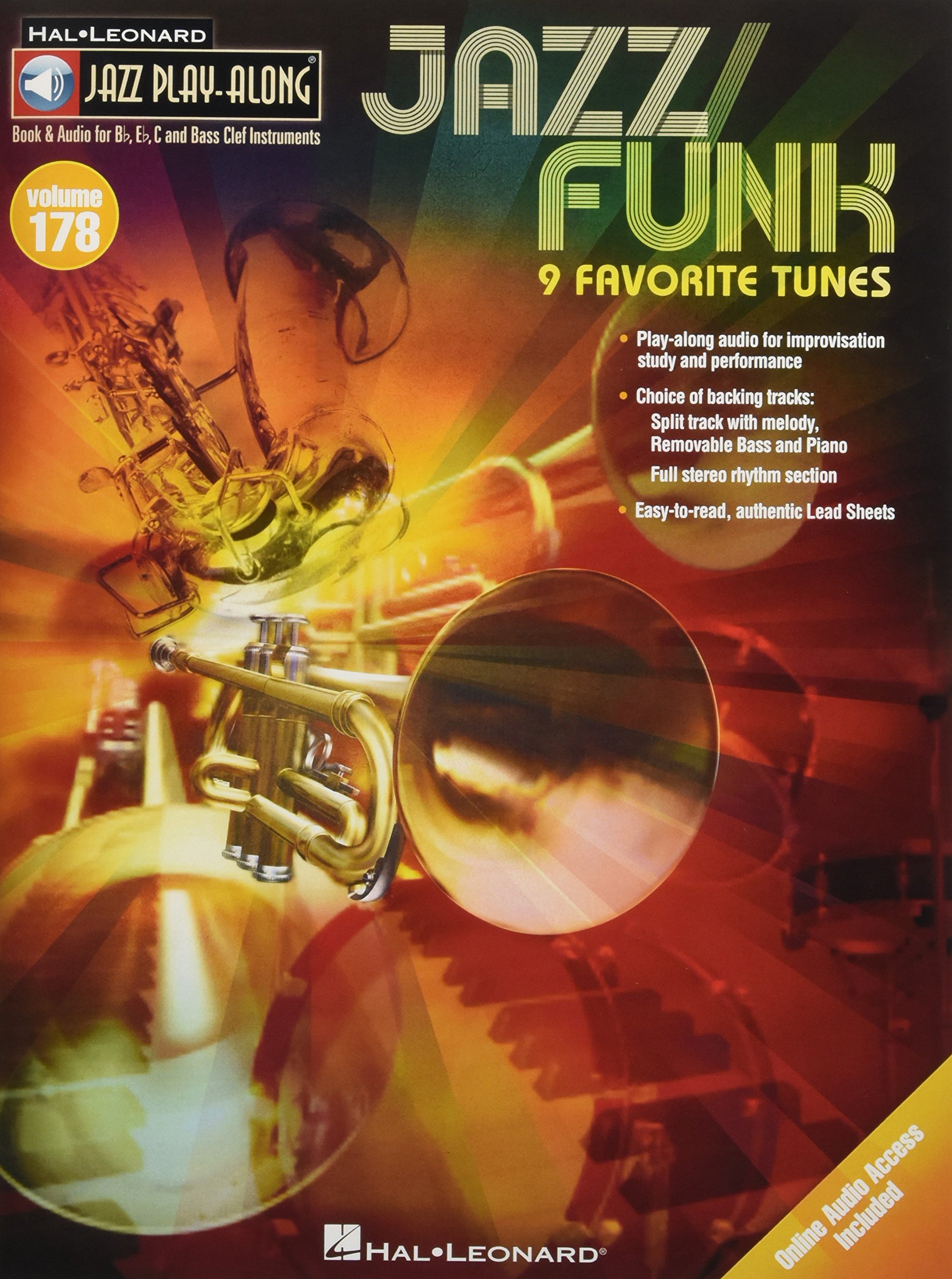 Jazz/Funk - Jazz Play-Along Vol. 178 Book/Online A