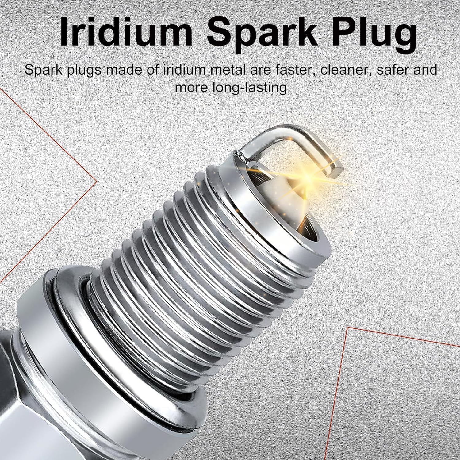 UF781 4pcs Ignition Coil Pack 95660 Iridium Spark Plugs fit for Honda CRV L4 1.5L 2017-2020 for Civic 2.0L 2017-2020 Automotive Replacement Ignition Coil Packs IGC0095 8010843