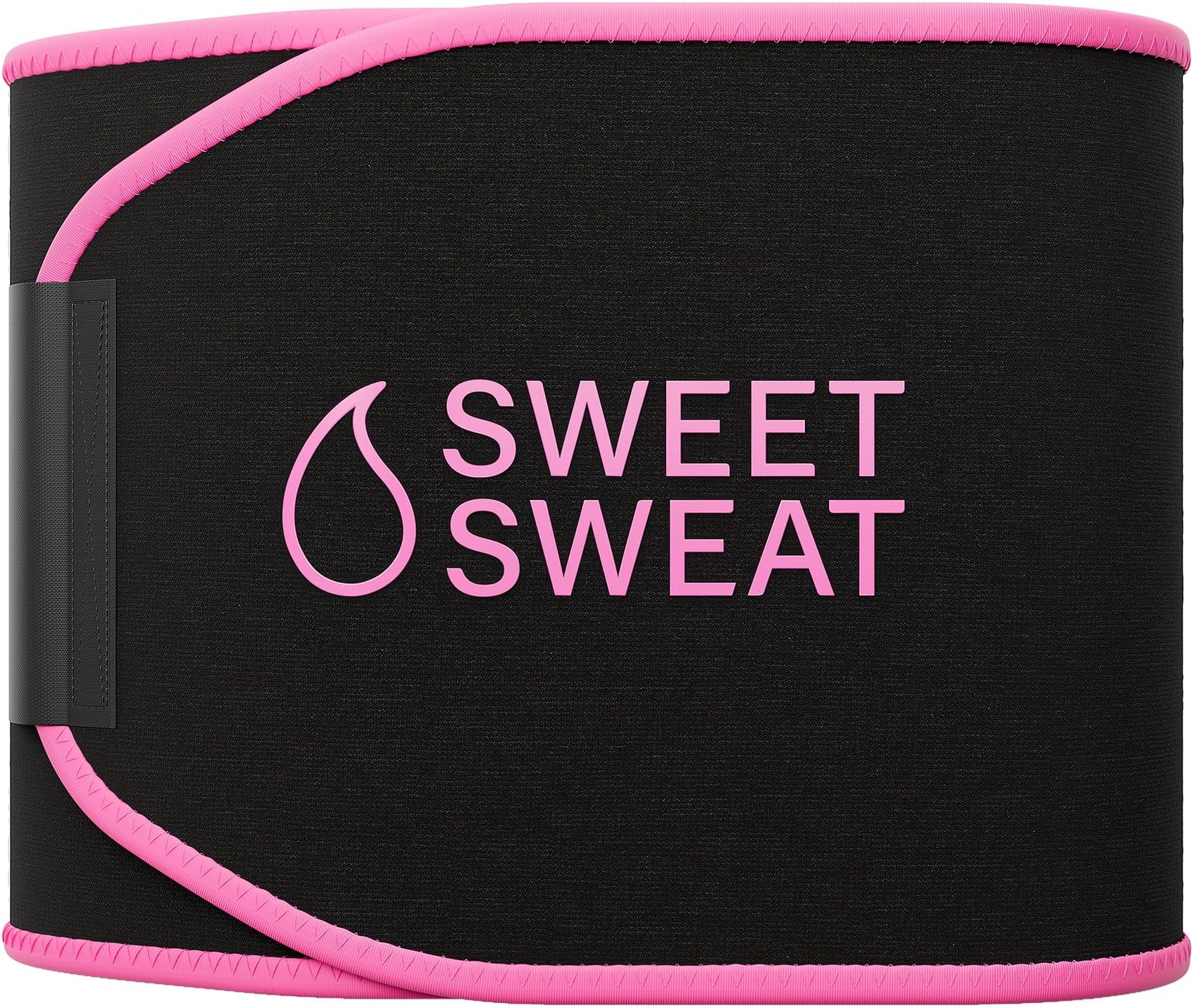 Sweet Sweat Waist Trimmer for Women and Men - Sweat Band Waist Trainer for High-Intensity Training & Workouts, 5 Sizes