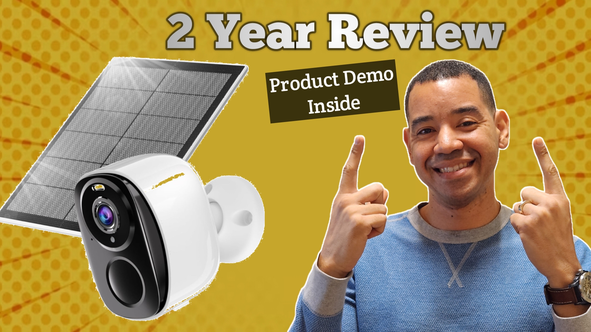 Watch 2 Year Review for Rraycom Solar Powered Security Camera on Amazon ...
