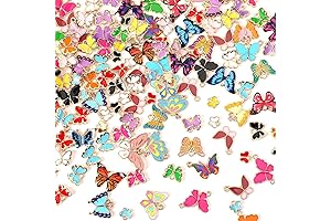 MARFOREVER Butterfly Croc Charms