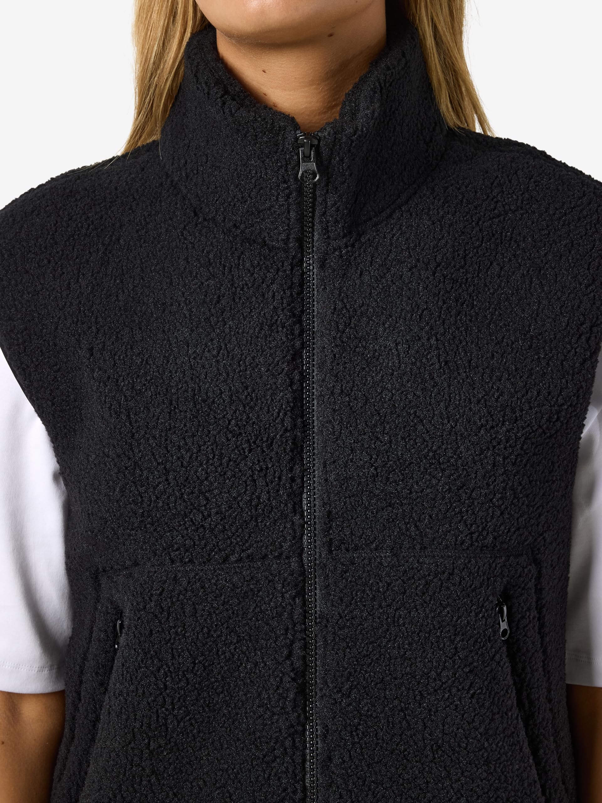 NOISY MAY Nmmasey Short Teddy Vest Fwd Noos Nmmasey - Pantaloncini Teddy Fwd Noos Donna (Pacco da 1)