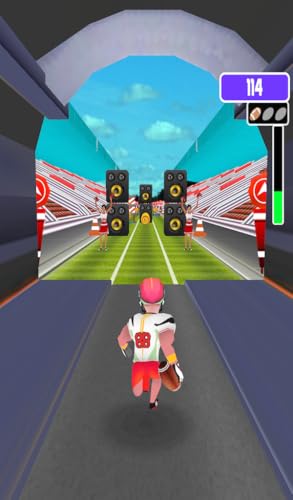 Touchdown Race: Running Soccer